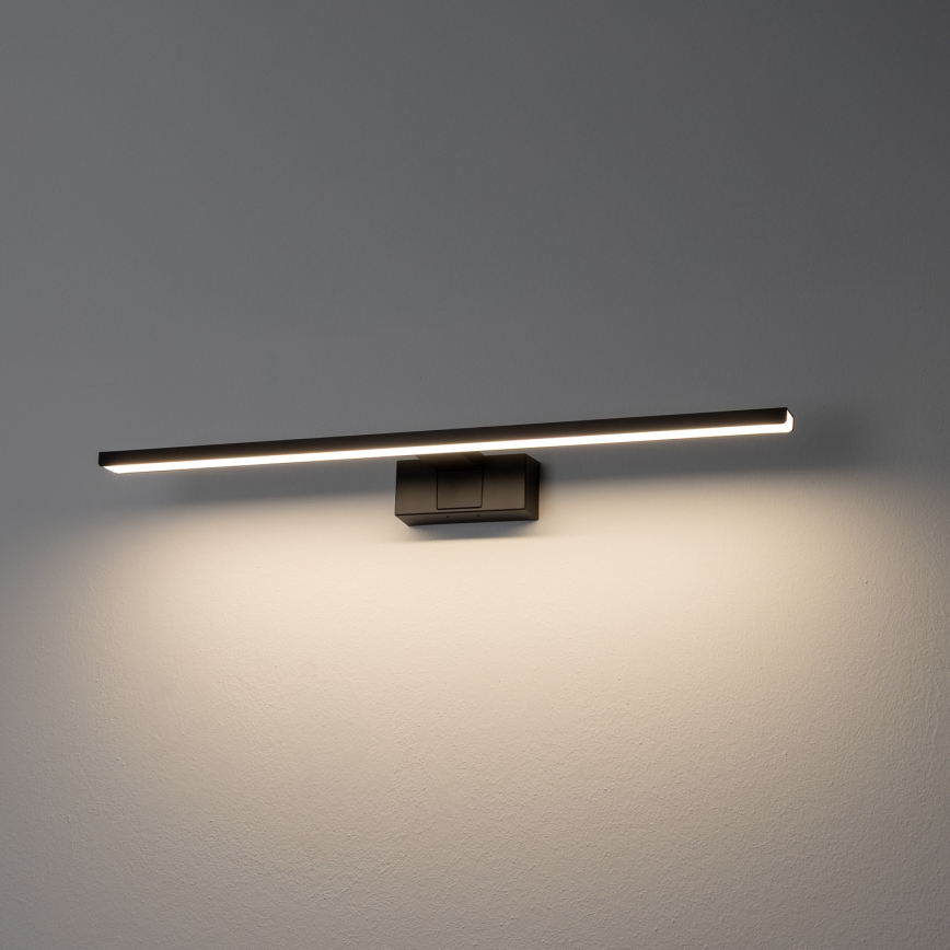 Aigostar - LED Badkamer spiegelverlichting LED/12W/230V 4000K 60 cm IP44 zwart