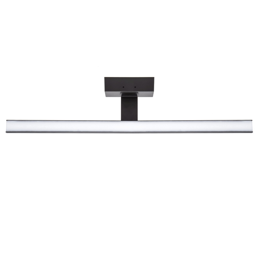 Aigostar - LED Badkamer spiegelverlichting LED/12W/230V 4000K 60 cm IP44 zwart