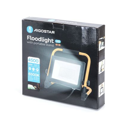 Aigostar - LED Bouwlamp met een standaard LED/50W/230V 6500K IP65