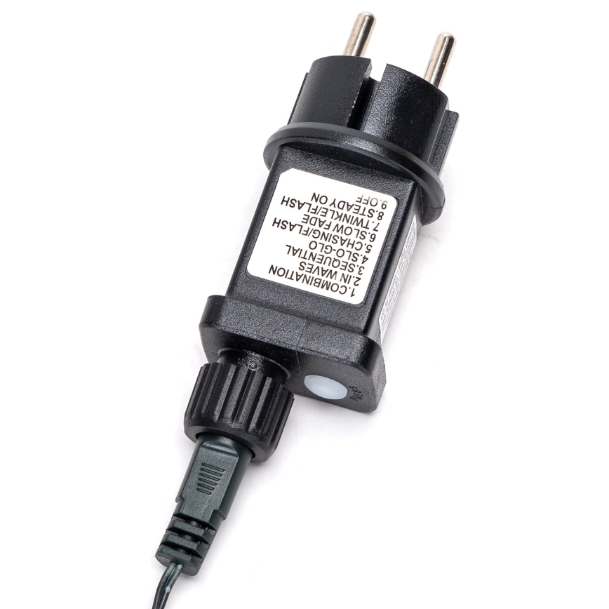 Aigostar - LED buiten decoratief lichtsnoer 10xLED/8m IP44 koud wit