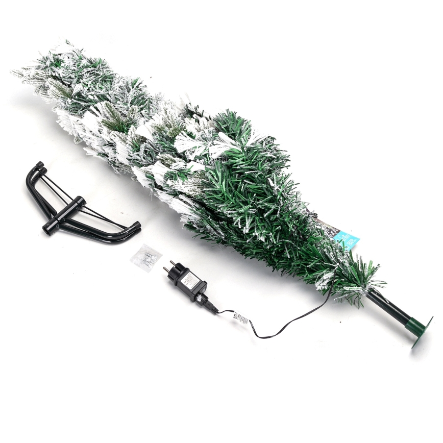 Aigostar - LED buitenkerstboom 125xLED/8 functies 1,2 m IP44 koel wit
