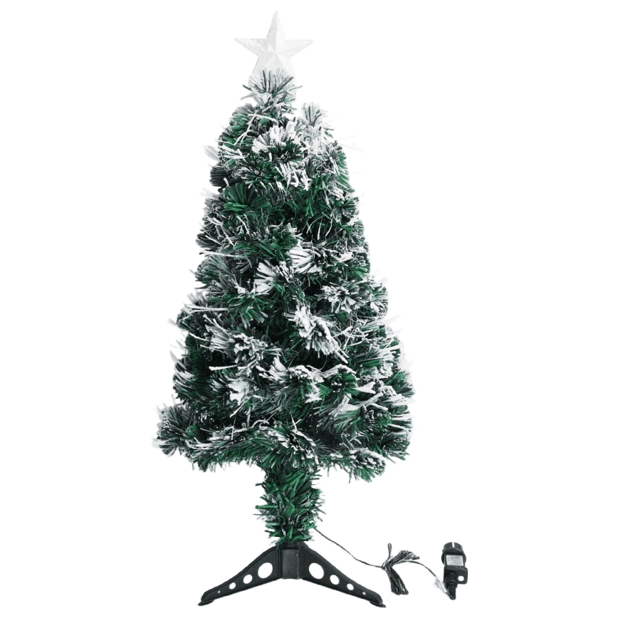 Aigostar - LED kerstboom voor buiten 85xLED/8 functies 0,9 m IP44 koelwit