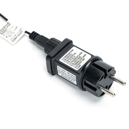 Aigostar - LED buiten kerstdecoratie 3,6W/230V bol 30 cm IP44 koud wit