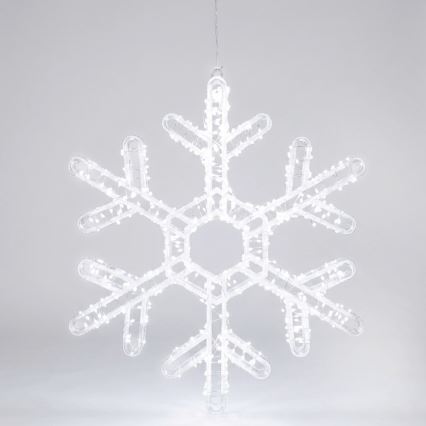 Aigostar - LED kerstdecoratie voor buiten 540xLED/6W/230V IP44 koel wit 45 cm sneeuwvlok