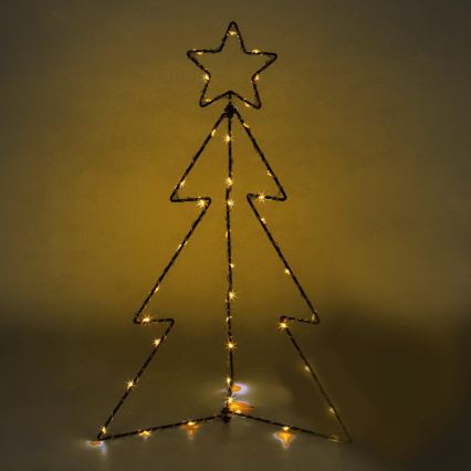 Aigostar - LED buiten kerstdecoratie LED/3,6W/230V 40 cm IP44 warm wit