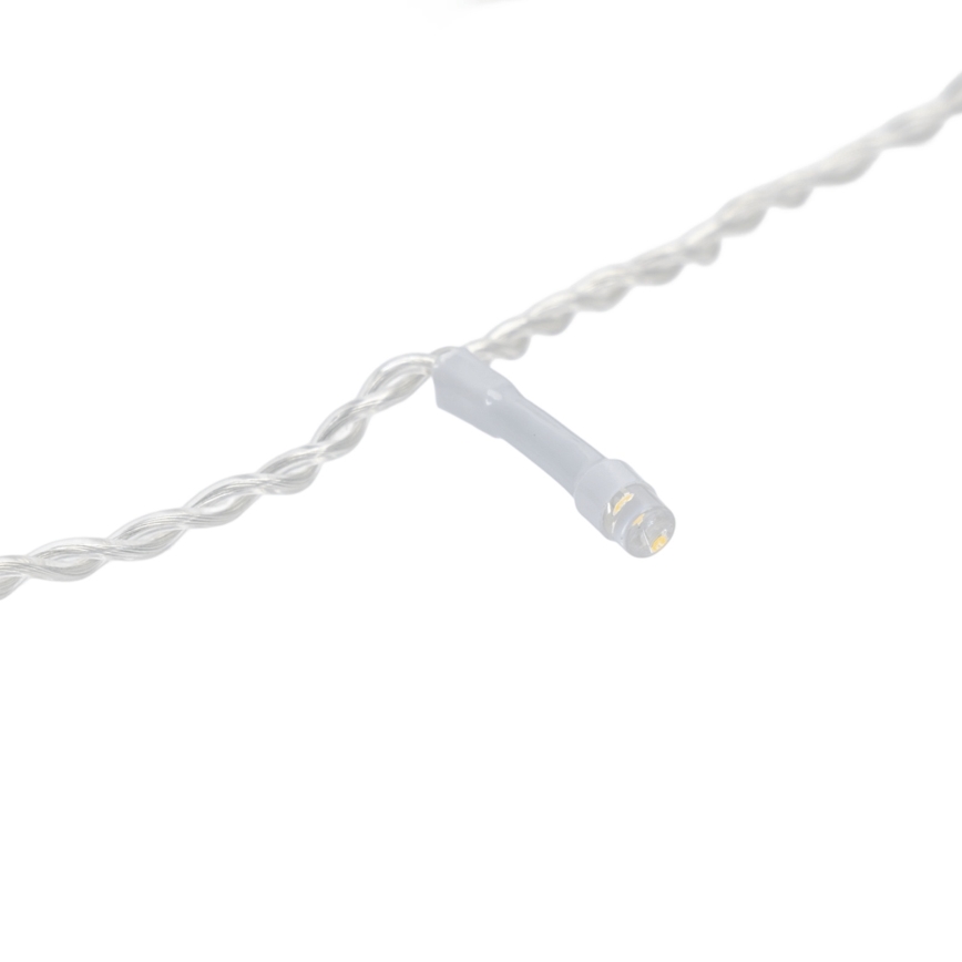 Aigostar - LED buiten-kerstsnoer 1000x LED / 8 functies 50 m IP44 warm wit