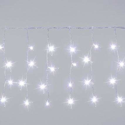 Aigostar - LED buiten kerstlichtsnoer 200xLED 8x0,4m IP44 koud wit