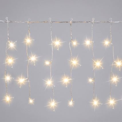 Aigostar - LED buiten kerstlichtsnoer 200xLED 8x0,4m IP44 warm wit