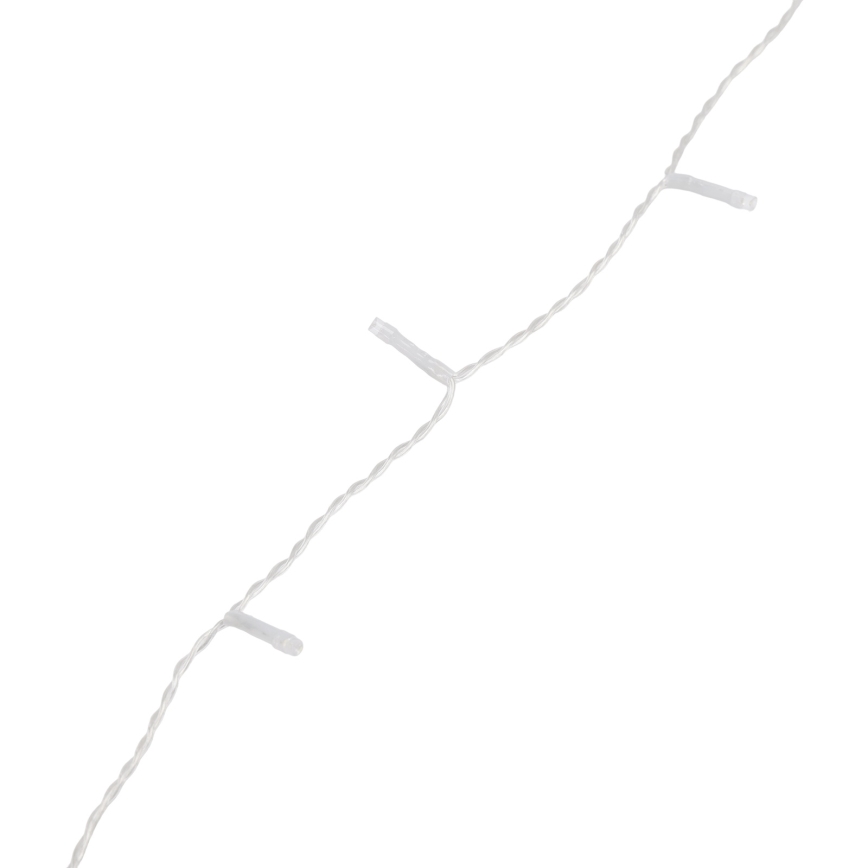 Aigostar - LED buiten kerstlichtsnoer 300 LED, 8 functies, 3x1 m, IP44, koud wit, met afstandsbediening