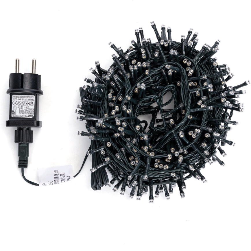 Aigostar - LED buiten kerstlichtsnoer 320xLED+80xLED 23m IP44 warmwit+koelwit