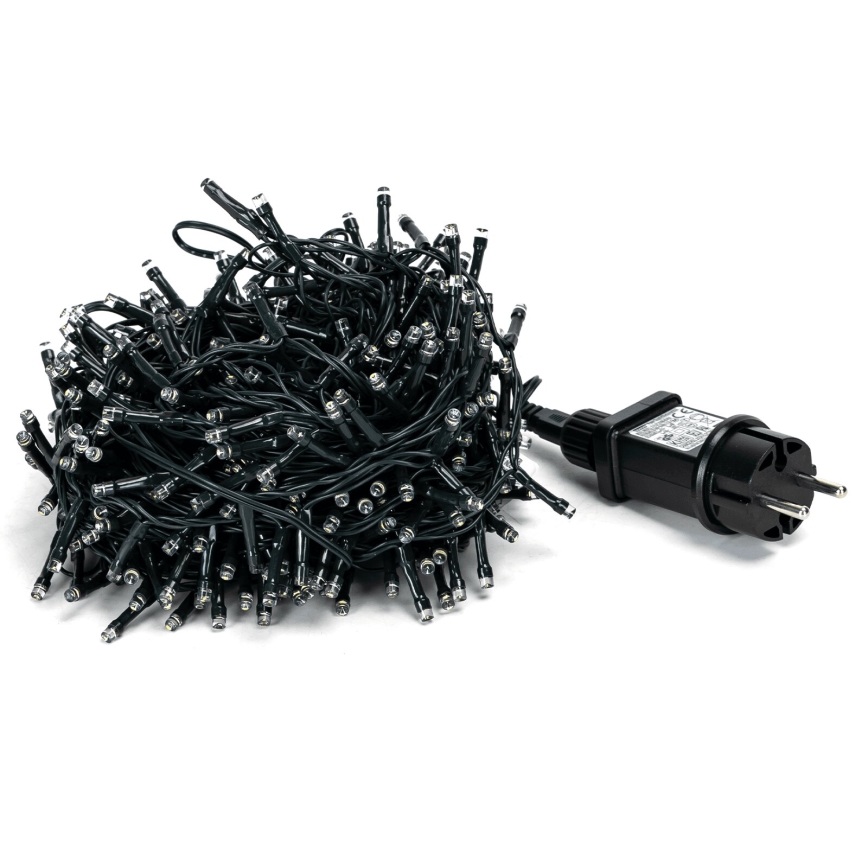 Aigostar - LED buiten kerstlichtsnoer, 400 LED / 8 functies, 23 m, IP44, warm wit