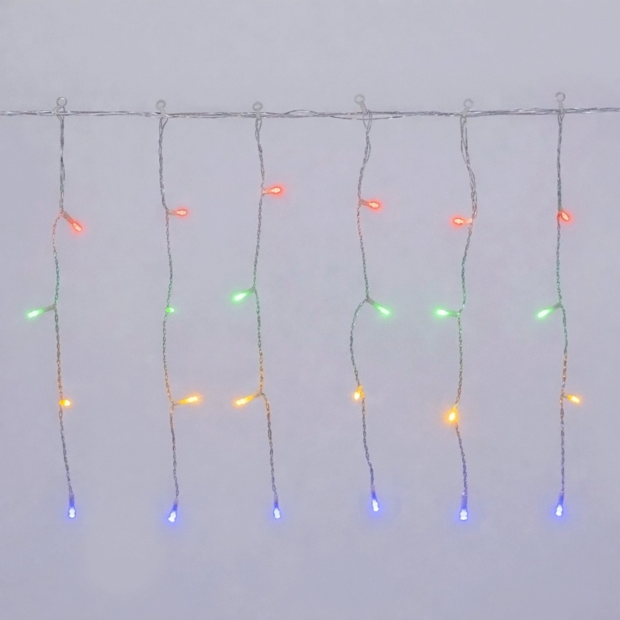 Aigostar - LED buiten kerstslinger 100xLED/8 functies 8x0,4 m IP44 meerkleurig