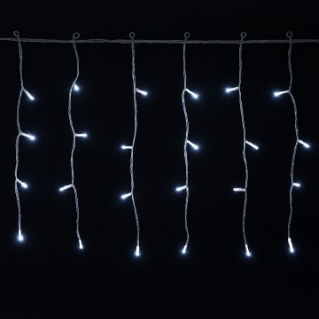 Aigostar - LED buiten kerstslinger 200xLED/3,6W/230V/8 functies 10x0,4m IP44 koel wit