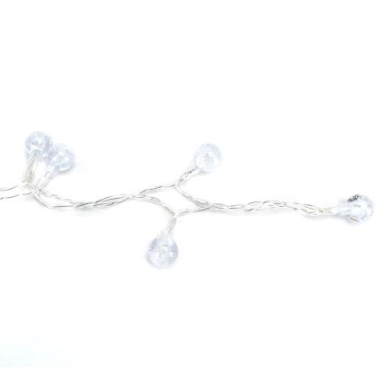 Aigostar - LED kerstverlichting voor buiten 100xLED/8 functies 3xAA 10,3m IP44 multicolor