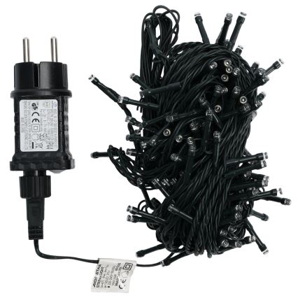 Aigostar - LED buiten kerstsnoer 150xLED/8 functies 18 m IP44 koud wit