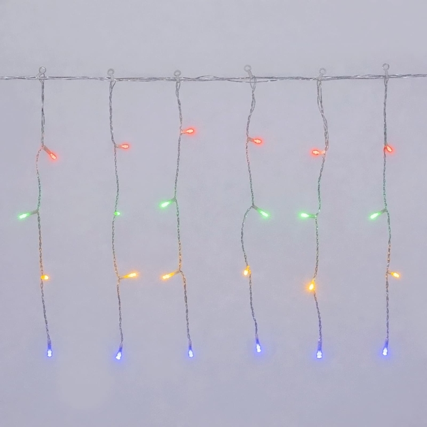 Aigostar - LED buiten kerstverlichting 200xLED/8 functies 3xAA 13x0,4m IP44 meerkleurig
