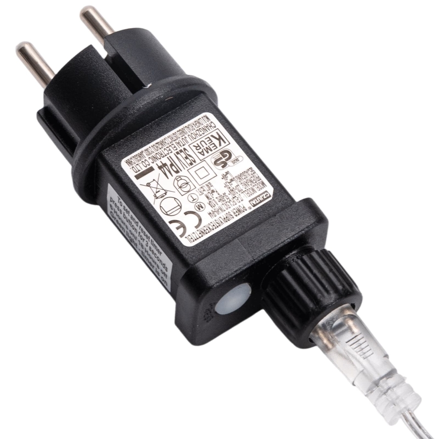 Aigostar - LED Buiten kerstsnoer 372xLED/8 functies 6x1,2m IP44 multikleurig