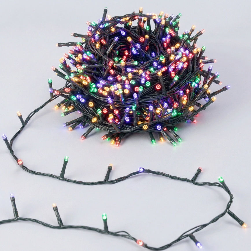 Aigostar - LED buiten kerstsnoer 50xLED/8 functies 8m IP44 meerkleurig