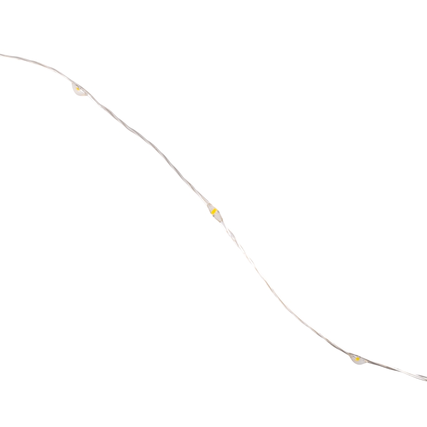 Aigostar - LED buiten kerstsnoer 600xLED/8 functies 5m IP44 koel wit
