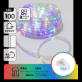Aigostar - LED buiten kerstverlichting, 100x LED, 8 functies, 3x AA, 10,3 m, IP44, meerkleurig