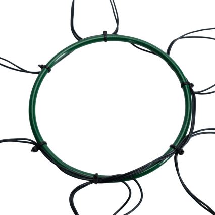 Aigostar - LED buiten kerstverlichting 108xLED/8 functies 3xAA 1,8m IP44 warm wit