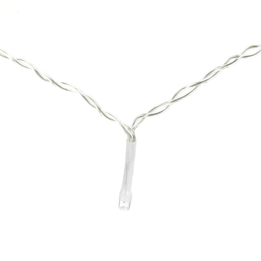 Aigostar - LED kerstsnoer voor buiten 120xLED/8 functies 3x0,7m IP44 koud wit + afstandsbediening