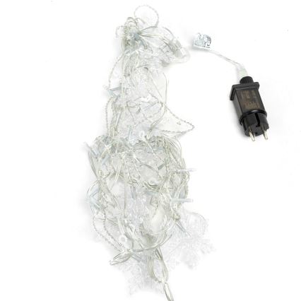 Aigostar - LED kerstsnoer voor buiten 120xLED/8 functies 3x0,7m IP44 koud wit + afstandsbediening