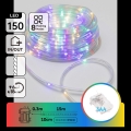 Aigostar - LED buiten kerstverlichting 150xLED/8 functies 3xAA 15,3m IP44 multicolor