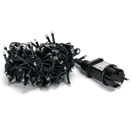 Aigostar - LED buiten kerstverlichting, 200 LED, 8 functies, 13 m, IP44, warm wit