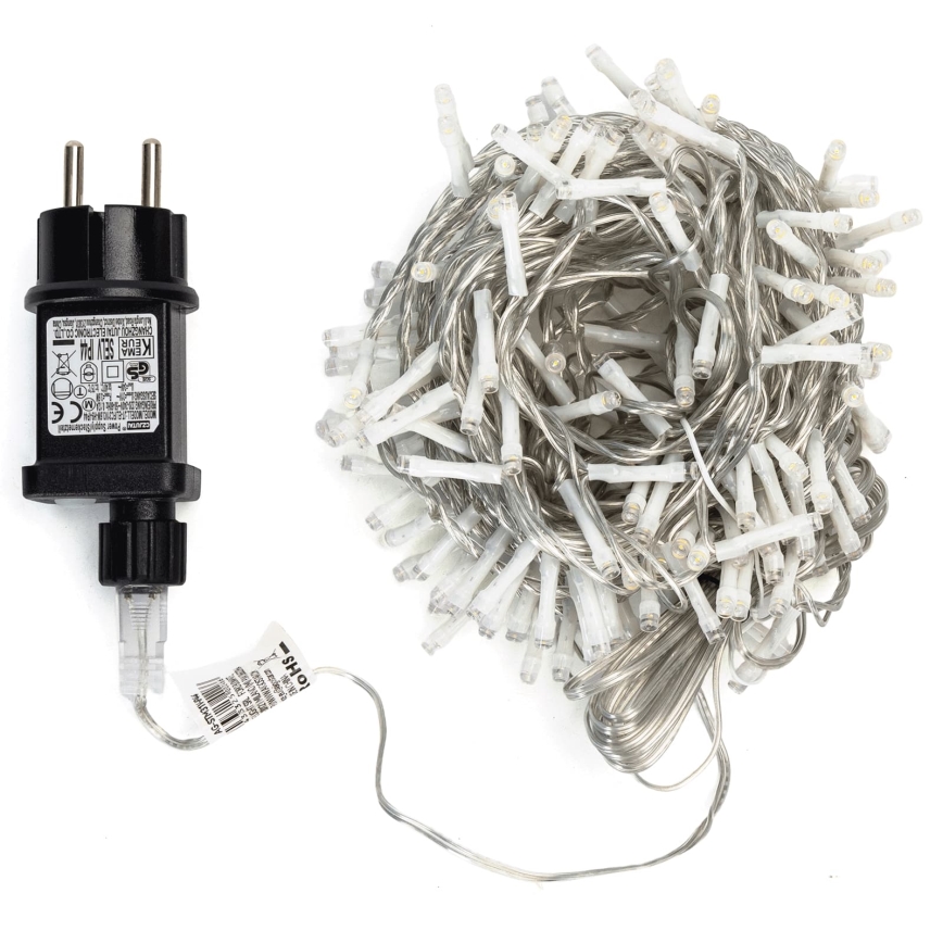Aigostar - LED buiten kerstverlichting 200xLED/8 functies 13m IP44 warm wit