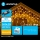 Aigostar - LED buiten kerstverlichting 200xLED/8 functies 13x0,6m IP44 warm wit
