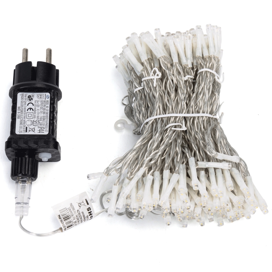 Aigostar - LED buiten kerstverlichting 234xLED/8 functies 1,2x1,8 m IP44 meerkleurig
