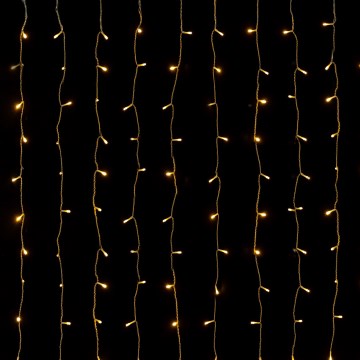 Aigostar - LED buiten kerstverlichting 288xLED 1,5x1,8m IP44 warm wit