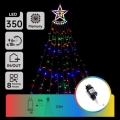 Aigostar - LED buiten kerstverlichting 350 LEDs 3,5 m IP44 meerkleurig
