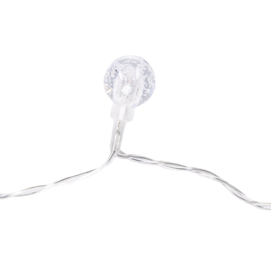 Aigostar - LED buiten kerstverlichting 50xLED/8 functies 3xAA 5,3 m IP44 meerkleurig
