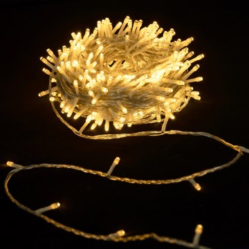 Aigostar - LED buiten kerstverlichting 600xLED 30m IP44 warm wit