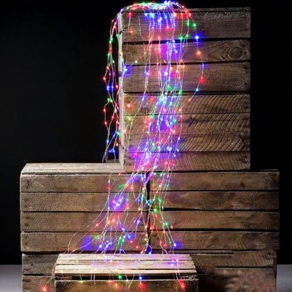 Aigostar - LED Buiten kerstverlichting 900xLED/8 functies 6m IP44 meerkleurig