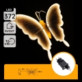Aigostar - LED Buitendecoratie 306xLED IP44 warm wit vlinder