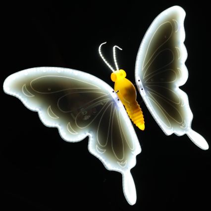 Aigostar - LED buitendecoratie 372xLED IP44 koud wit vlinder