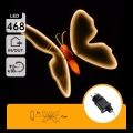 Aigostar - LED buitendecoratie 504xLED IP44 warm wit vlinder