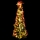 Aigostar - LED-buitenkerstboom 150 LED, 1,8 m, IP44, rood/goud, warm wit