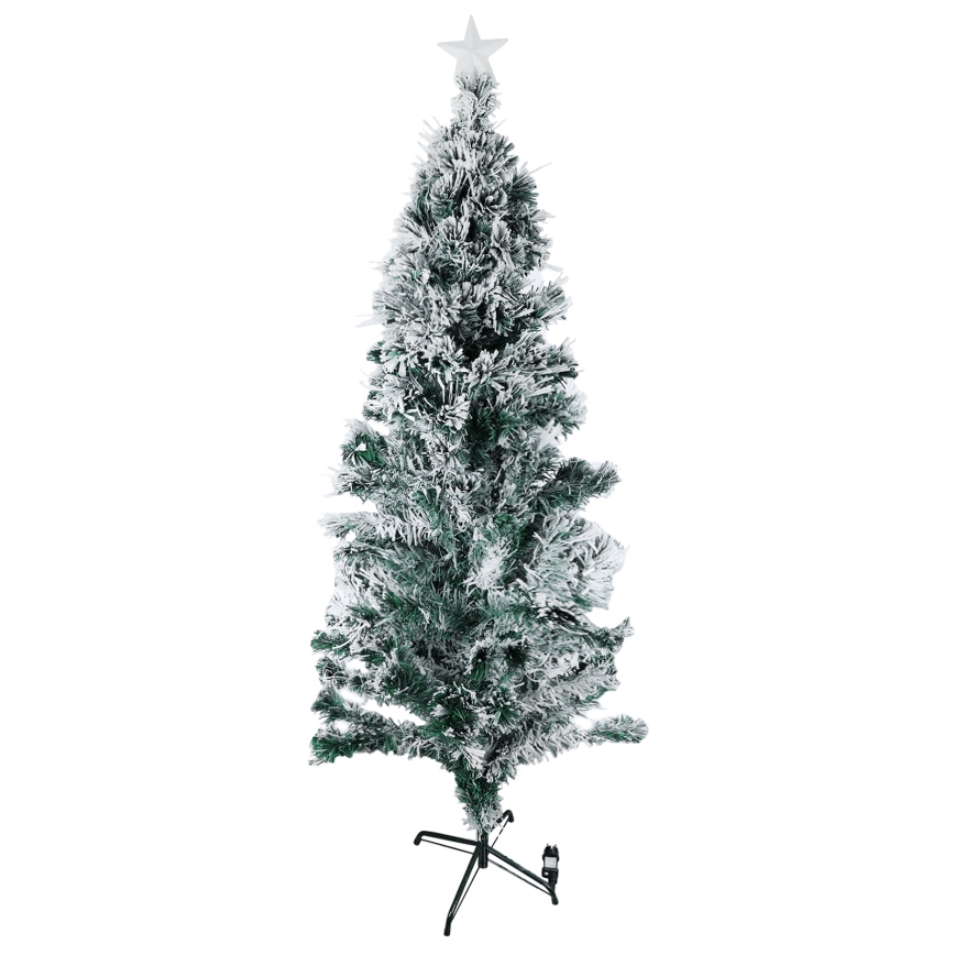 Aigostar - LED kerstboom voor buiten 245xLED/8 functies 2,1 m IP44 koelwit