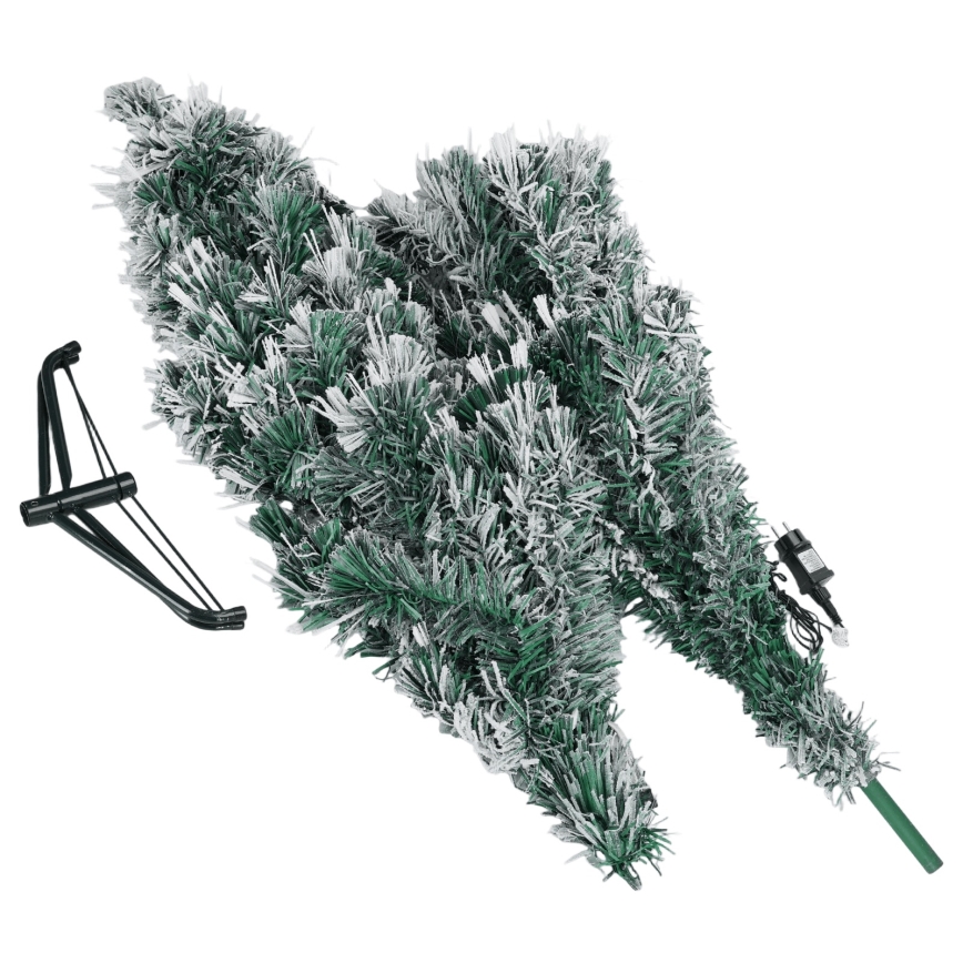 Aigostar - LED buiten kerstboom 245xLED/8 functies 2,1 m IP44 warm wit