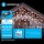 Aigostar - LED buitensnoer 400xLED/8 functies 23x0,6m IP44 koud wit