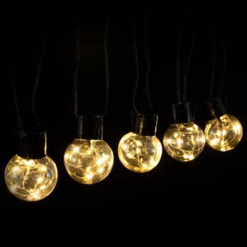 Aigostar - LED decoratieve lichtslinger voor buiten 160xLED 10m IP44 warm wit