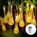 Aigostar - LED decoratieve lichtslinger voor buiten 50xLED/8 functies 3xAA 5,3m IP44 warm wit