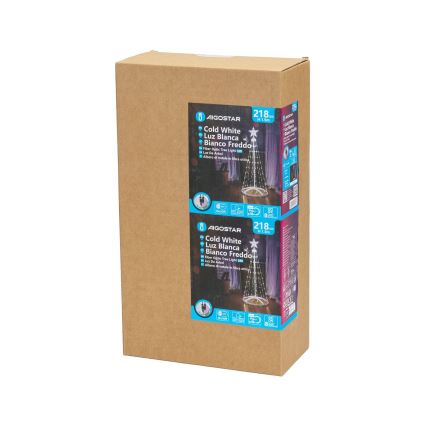 Aigostar - LED Décoration de Noël extérieure LED/3,6W/230V 150 cm IP44 blanc froid