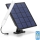 Aigostar - LED Dimbaar buis met een zonnepaneel LED/3,2V 3000K/4000K/6500K IP65 + afstandsbediening