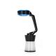 Aigostar - LED Dimbaar kamperen flashlight 3in1 LED/3xAA zwart/blauw