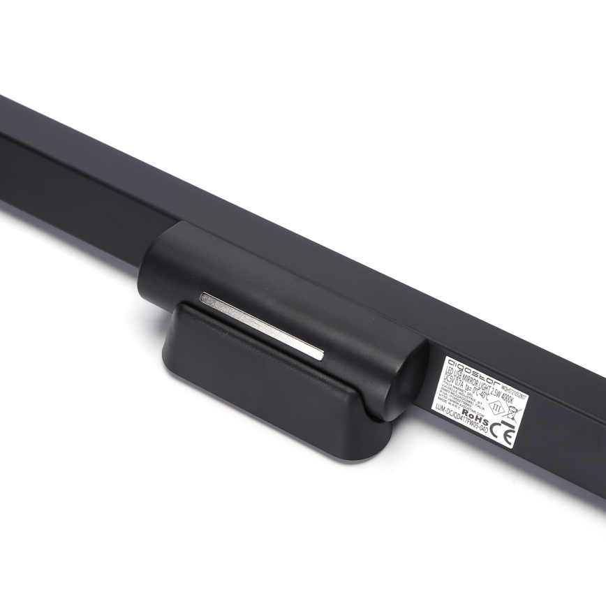 Aigostar - LED Dimbaar oplaadbaar spiegel verlichting LED/2,9W/5V 2000 mAh